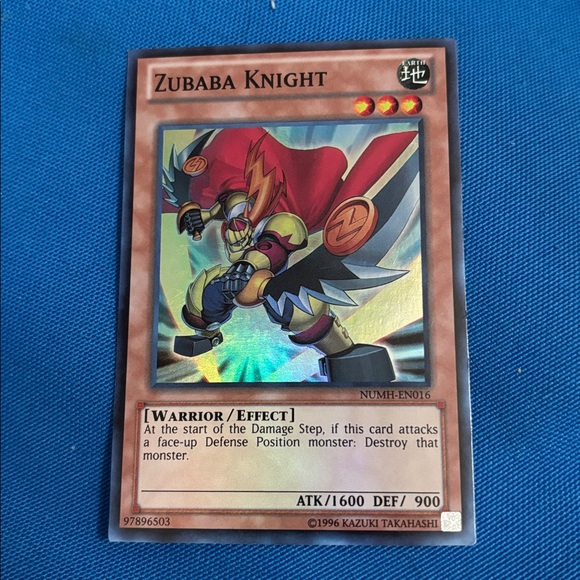yugioh zubaba cards Buster ZTIN Super Rare - 1st ed except Xyz Monsters Yugioh Card Zubaba Knight Earth